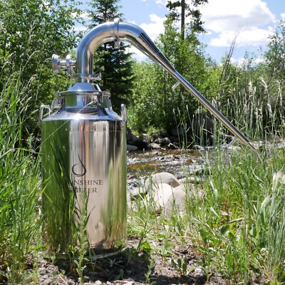 13 Gallon Moonshine and Whiskey Still - Stainless Steel Distiller
