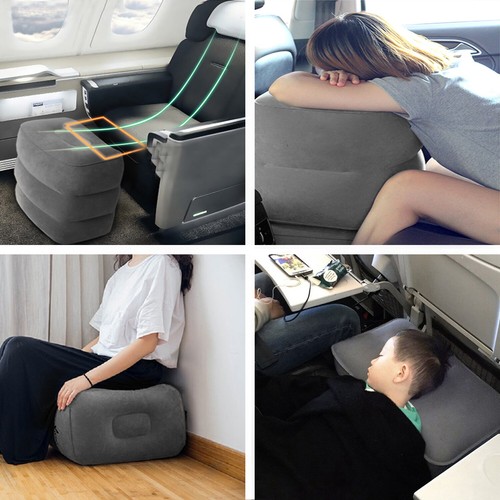 Betus Inflatable Travel Pillow Foot Rest Pillow Leg Relax for Long Flight/Trip - Picture 5 of 6