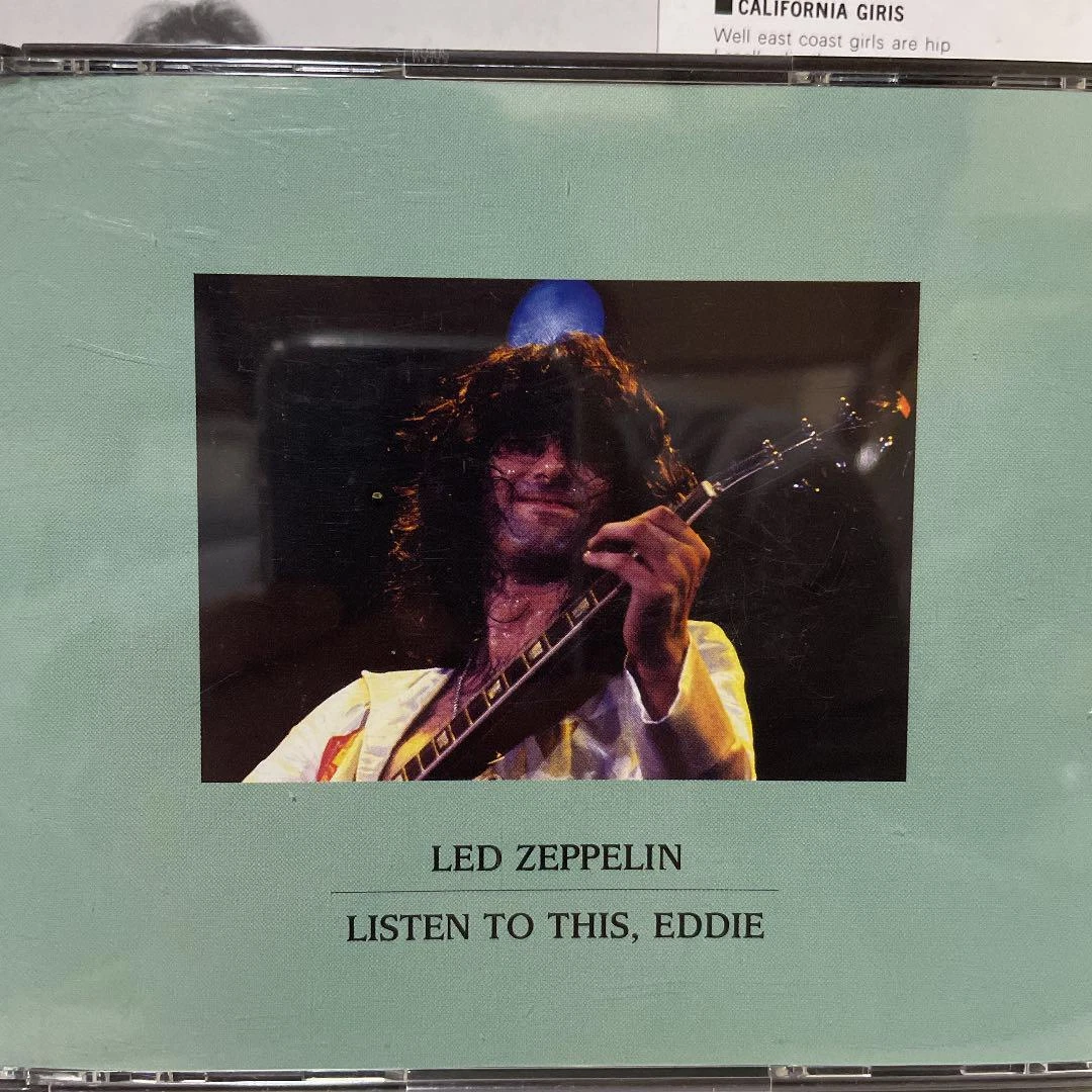 LED ZEPPELIN LISTEN TO THIS EDDIE Press 3CD