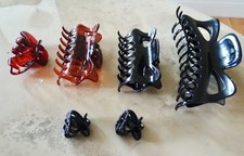 Hair Claw Clips  Lot of 9