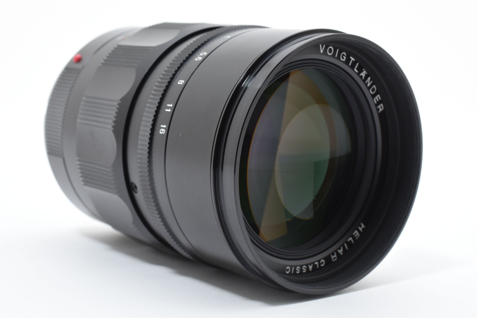 [MINT] Voigtlander Heliar Classic 75mm f1.8 Black From JAPAN