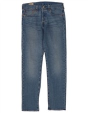 Levi's Womens 501 Straight Jeans W29 L32 Blue AN03