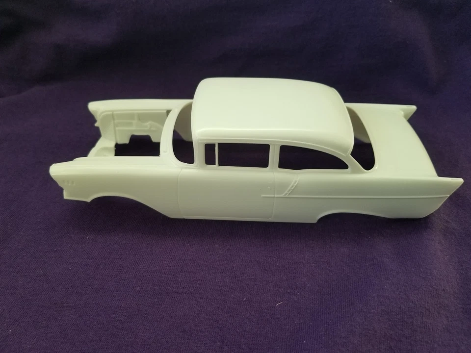 57 Chevy 150 2 Door Sedan BODY from Revell 1:25 Model Kit 1957 Chevrolet - Image 2 of 4