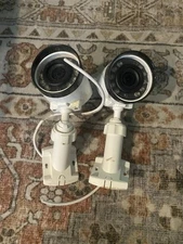 Alarm.com ADC-V722W 1080P Indoor and Outdoor Video Camera Parts Wire Cut Lot (2)