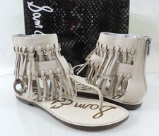 Sam Edelman Griffen Gladiator Fringe Flat Tho...
