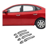 Chrom TüRgriff Blende FüR Hyundai I20 2008-2014 4-TüR Edelstahl 8Tlg