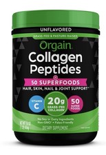 Collagen Powder 20g 1lb Peptides Orgain Hydro...
