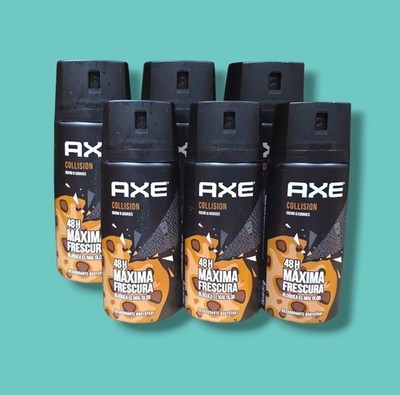 6pk Axe Leather and Cookies Deodorant Body Spray 150ml