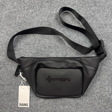 Rains Belt Bag Womens Mini Black Bum Bag Mini...