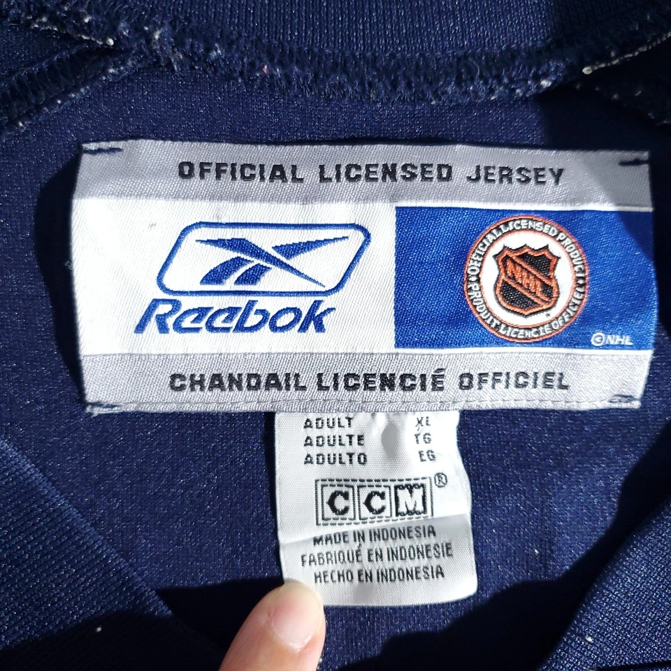 Camiseta deportiva de los Florida Panthers Reebok CCM para hombre NHL primo de hockey Vinny 23 adulto XL DE COLECCIÓN Foto 4 de 4