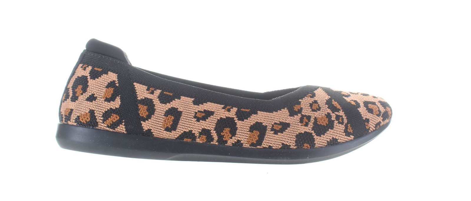 Clarks Womens Carly Wish Animal Print Ballet Flats Size 5 (7720554)