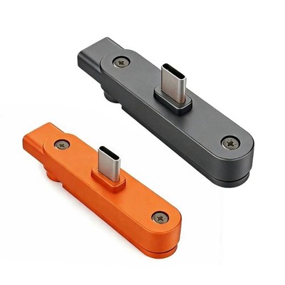 Ergonomic Angled 240W Converter Allow Uninterrupted Phone Use While Charging