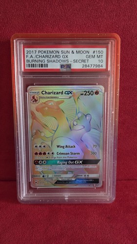 Charizard-GX graded PSA 10 for sale on eBay