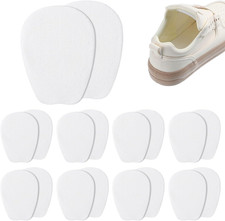9 Pairs Large Felt Shoe Tongue Pads Adhesive Tongue Pads for Shoes Non Slip Cush