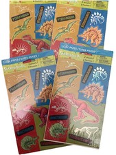 Dinosaur Sticker Lot NIP Scrapbooking Crafts