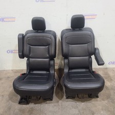 21 2021 Ford Explorer Xlt Rear Bucket Seat Set Black Leather 21 2021 Ford Explorer Xlt Rear Bucket Seat Set Black Leather