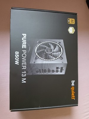 be quiet! Pure Power 13 M 850W Netzteil ATX 3.0 80+ Gold Netzteil Wie Neu