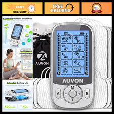 24 Modes Dual Channel TENS Unit Muscle Stimulator for Pain Relief Relaxation