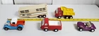 D-17 VINTAGE 1970'S COLLECTION OF ASSORTED TONKA TOY VEHICLES-HORSE TRAILER, +!