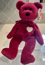 TY Valentina Beanie Baby Bear With Tags