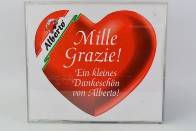 Mille Grazie |  Musik CD in Herz Form | Zustand sehr gut