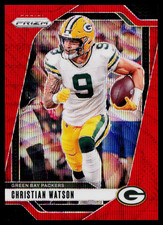 2024 Panini Prizm #103 Christian Watson Red Wave Prizm /149