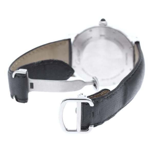 CARTIER RONDE CROISIERES DE CARTIER WSRN0003 42mm SS Rubber Date Automatic #C368 image 3