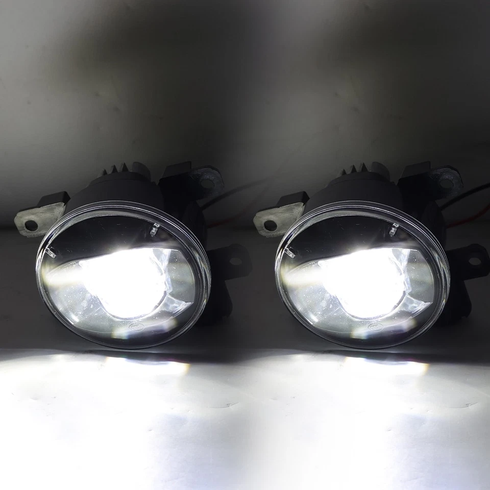 High Bright LED Front Bumper Fog Light Driving Lamp For Lada Vesta Renault Logan - Image 2 of 4