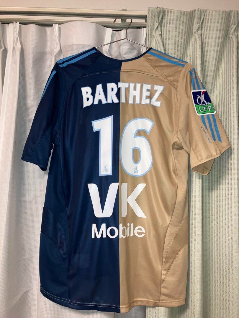 Fabien Barthez Olympique Marseille #16 Jersey France GK Official