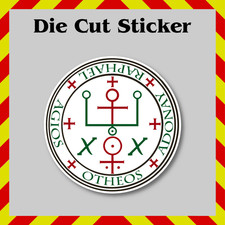 Saint Raphael Archangel Sticker, Catholic Faith Die-Cut Vinyl Printed Decal