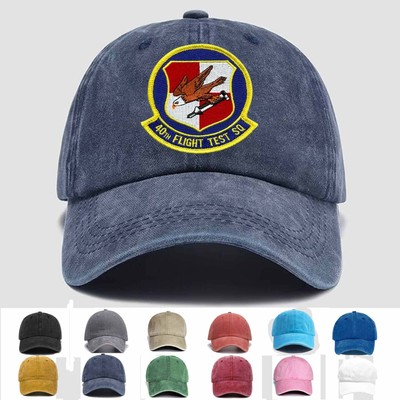 Customized Personalization Embroidered USAF 40th FLIGHT TEST SQ, Trucker Hat