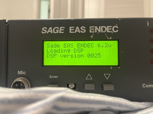 SAGE EAS Endec 1822 EAS Encoder/Decoder - Bild 3 von 4