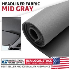 Foam Backed Auto Flat Knit Headliner Fabric Sunroof Upholstery Craft 60" Wide