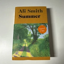 Summer By Ali Smith 2020 Signed First UK Printing Hardcover