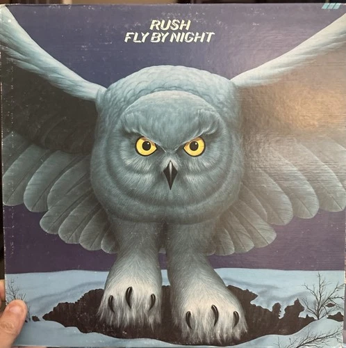 Rush ~ Fly By Night ~ Vintage LP  #501 Polygram repress Mercury SRM-1-1023