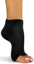 Soft Cotton Toeless Socks for Exercising, Dancing, Pedicures, Yoga, Pilates,...