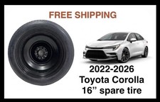 Spare Tire 16 Fits 2022 - 2026 Toyota Corolla
