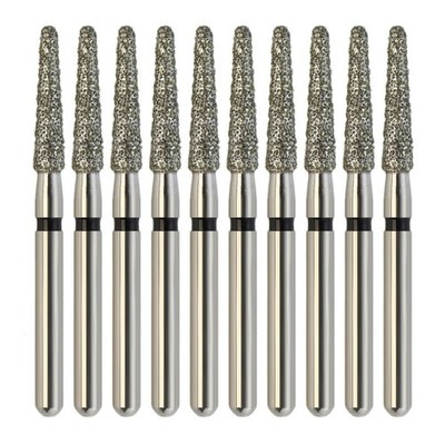 Dental Diamond Burs FG 856/018SC Round End Taper Super Coarse High Speed Bur