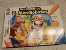 Ravensburg Tiptoi -Der hungrige Zahlen Roboter - Spiel ,Rechnen/Zahlen,neuwertig