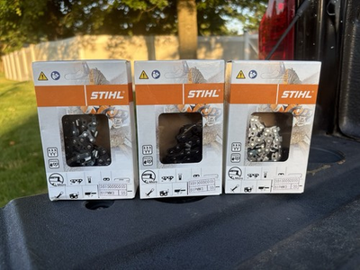 #ad STIHL 61 PMM3 55 .043quot;G 3 8quot; Pitch 16quot; Chainsaw Chain 3610 005 0055 3 Pack $54.99