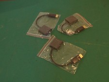 LOT OF 3 DP Display Port Male to VGA Female Converter Adapter
