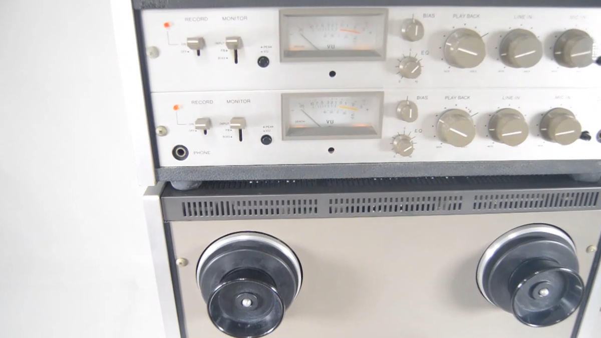 DENON DH-610S Open Reel To Reel Player 100V 2Tracks Working