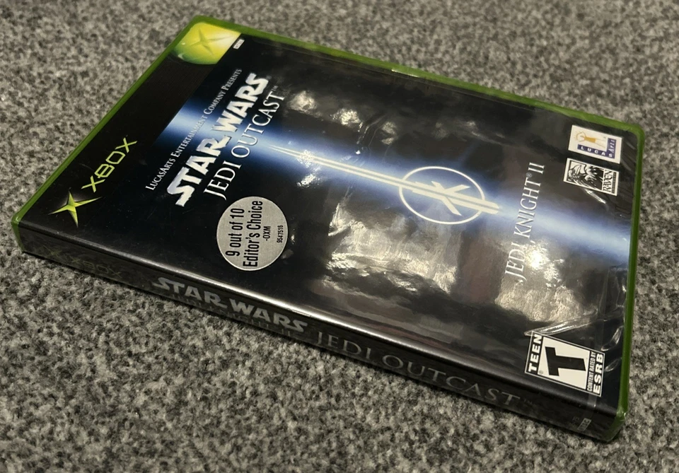 STAR WARS: JEDI OUTCAST (Jedi Knight II) - Microsoft Xbox - US NTSC - NEW SEALED - Image 3 of 4