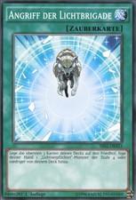 YuGiOh Angriff der Lichtbrigade SR02-DE033 Common Played 1st