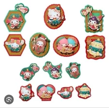 Sanrio Characters Christmas Sticker Set New Unused Holiday Stickers