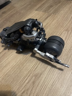 Thinkway Toys Batpod from The Dark Knight Rises era. Includes Batman And Batpod