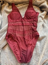 One Piece Swimsuit Medium Mesh
