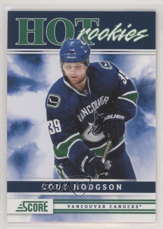 2011-12 Score Hot Rookies Cody Hodgson #533 Rookie RC 1v9