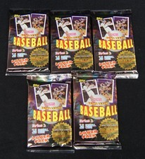 5 PACKS OF 1995 TOPPS Baseball Series 1 Factory Sealed *