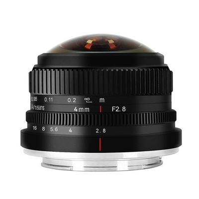 7artisans 4mm F2.8 Manual Focus Ultra Wide Angle Fisheye Lens for Sony E-mount